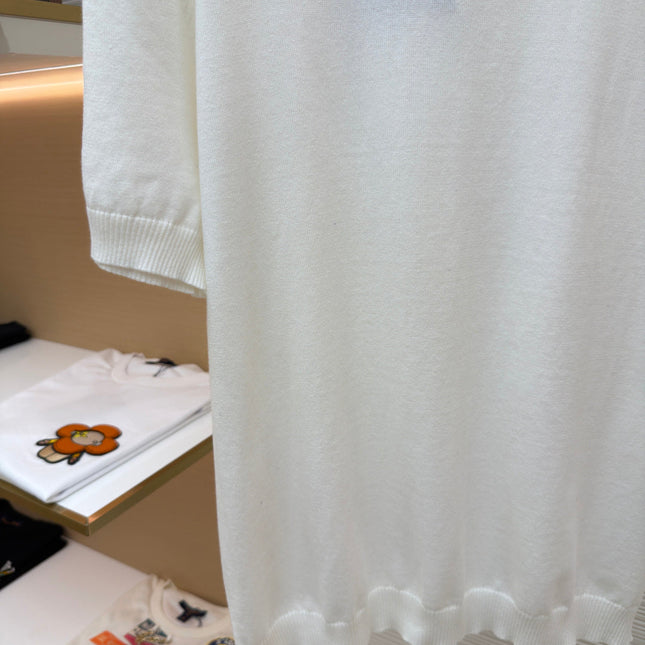 FENDI 26S SHORT SLEEVE KNIT 105