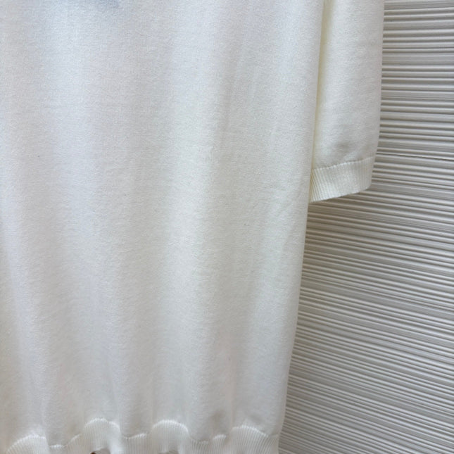 FENDI 26S SHORT SLEEVE KNIT 105