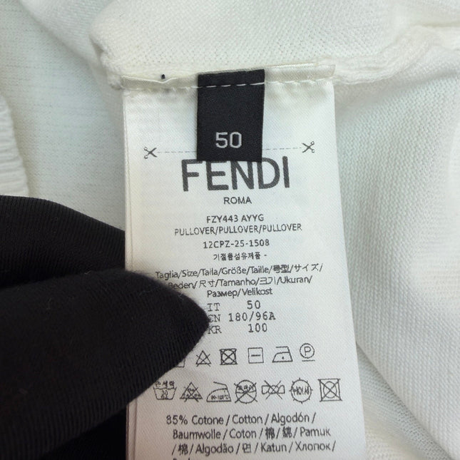 FENDI 26S SHORT SLEEVE KNIT 105