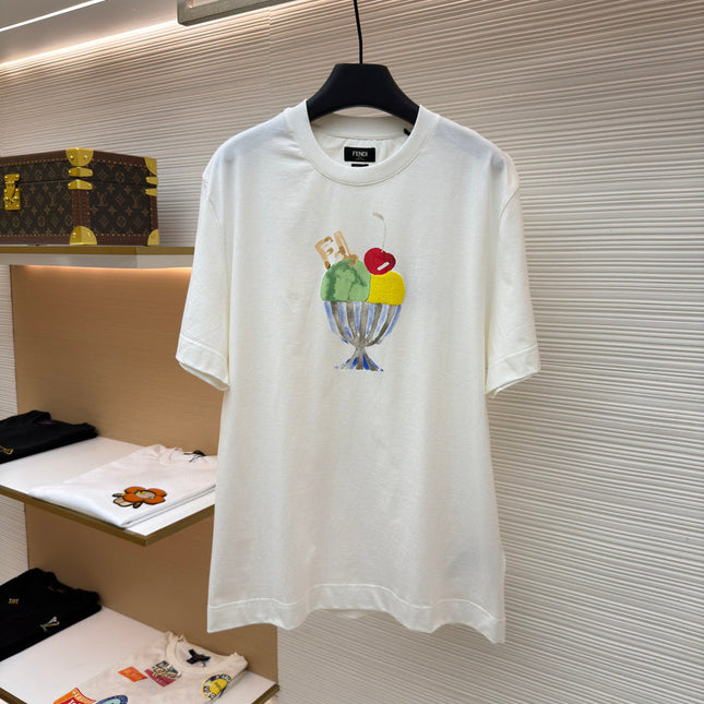 FENDI 26S SHORT SLEEVE T-SHIRT 076