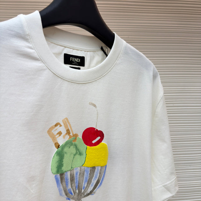 FENDI 26S SHORT SLEEVE T-SHIRT 076
