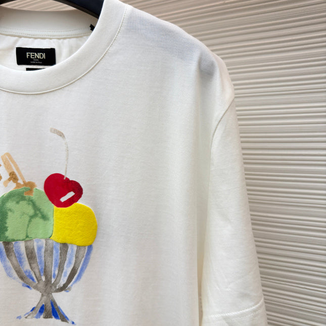 FENDI 26S SHORT SLEEVE T-SHIRT 076
