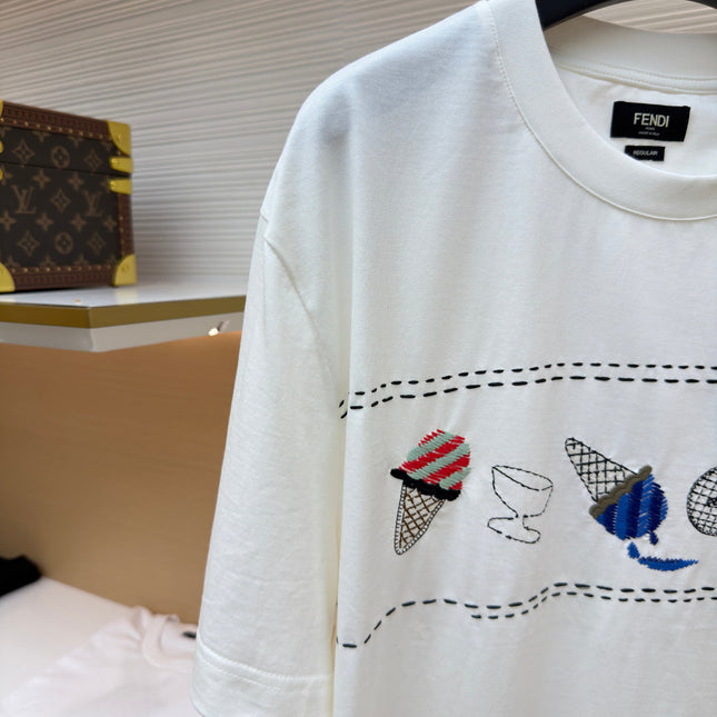 FENDI 26S SHORT SLEEVE T-SHIRT 057