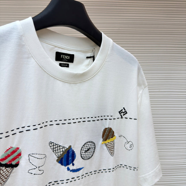 FENDI 26S SHORT SLEEVE T-SHIRT 057