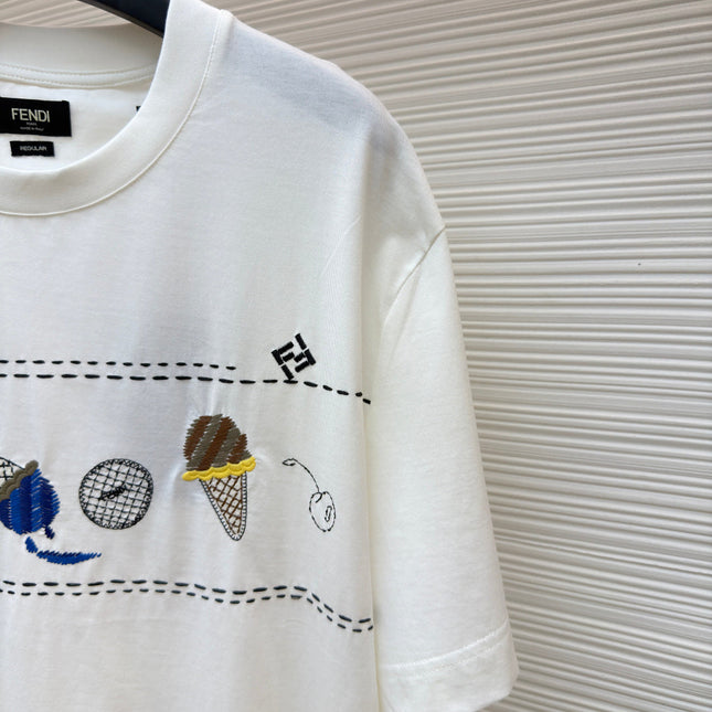 FENDI 26S SHORT SLEEVE T-SHIRT 057