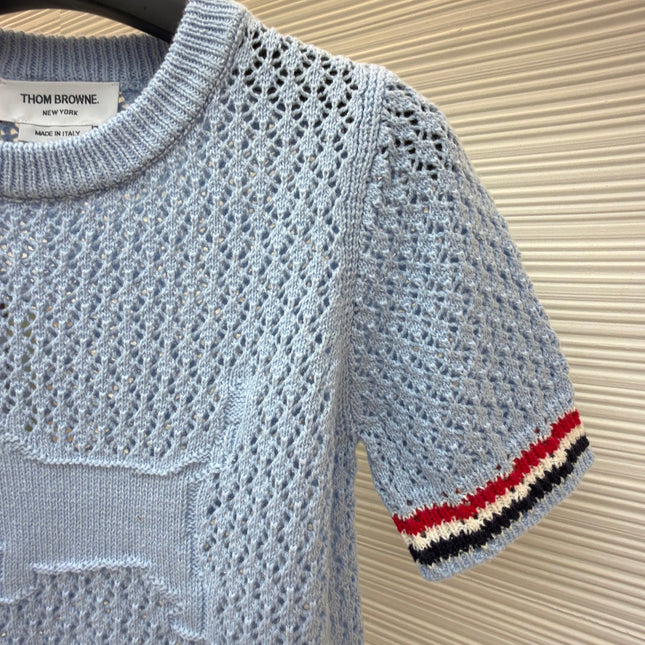 THOM 26S SHORT-SLEEVED KNIT TOP STYLE 155
