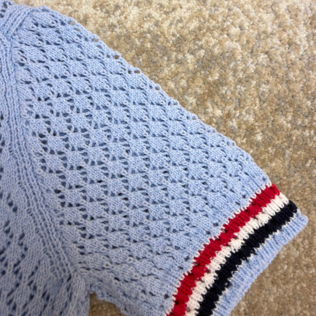 THOM 26S SHORT-SLEEVED KNIT TOP STYLE 155