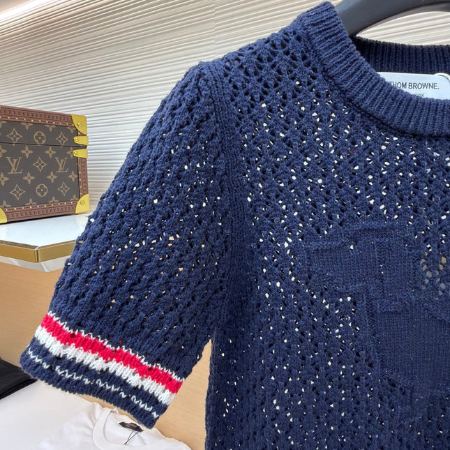 THOM 26S SHORT-SLEEVED KNIT TOP STYLE 159