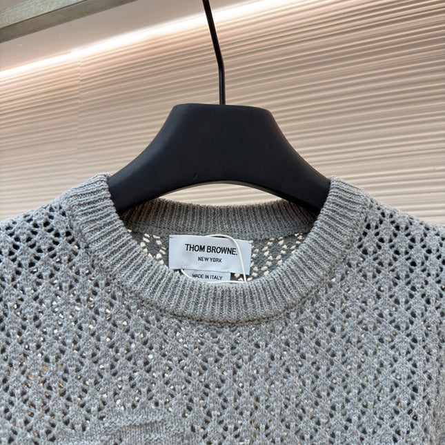 THOM 26S SHORT-SLEEVED KNIT TOP STYLE 158