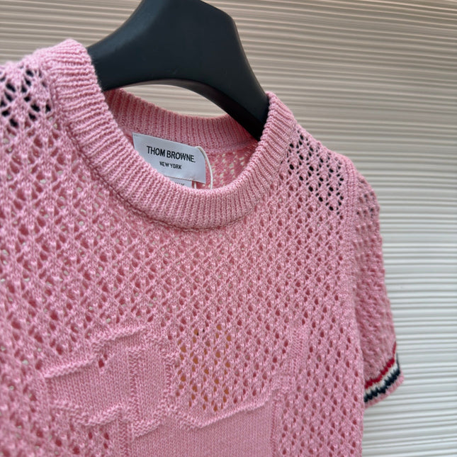 THOM 26S SHORT-SLEEVED KNIT TOP STYLE 157