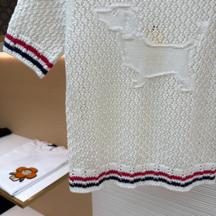 THOM 26S SHORT-SLEEVED KNIT TOP STYLE 156