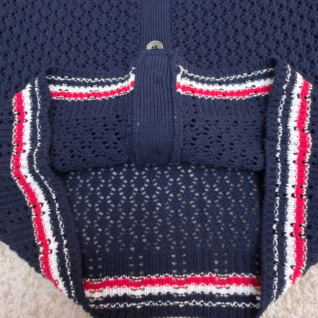 THOM 26S SHORT-SLEEVED KNIT POLO SHIRT STYLE 152