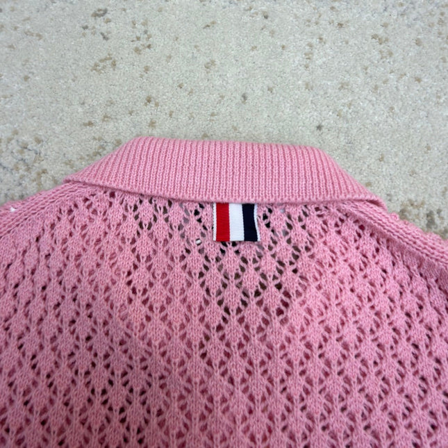 THOM 26S SHORT-SLEEVED KNIT POLO SHIRT STYLE 151