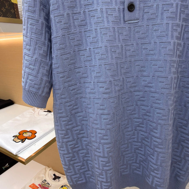 FENDI 26S KNIT POLO SHIRT 036