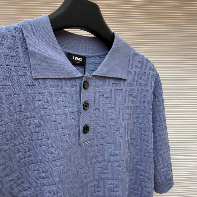 FENDI 26S KNIT POLO SHIRT 036