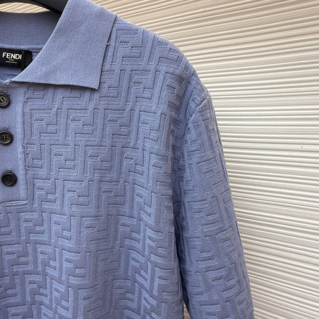FENDI 26S KNIT POLO SHIRT 036