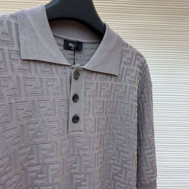 FENDI 26S KNIT POLO SHIRT 035