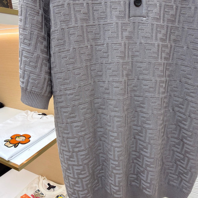 FENDI 26S KNIT POLO SHIRT 035