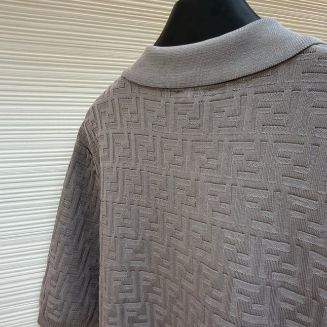 FENDI 26S KNIT POLO SHIRT 035