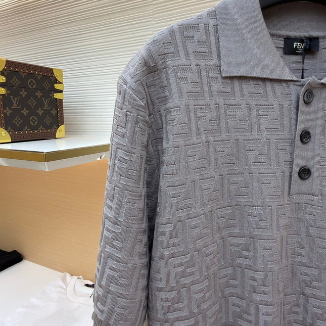 FENDI 26S KNIT POLO SHIRT 035