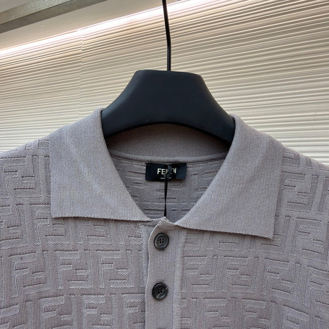 FENDI 26S KNIT POLO SHIRT 035
