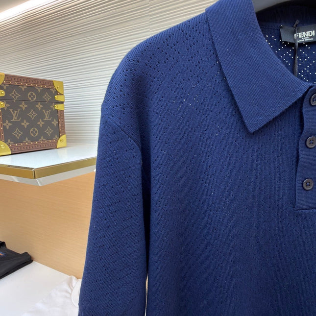 FENDI 26S KNIT POLO SHIRT 029
