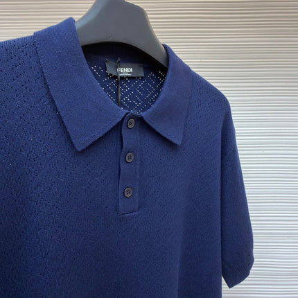 FENDI 26S KNIT POLO SHIRT 029