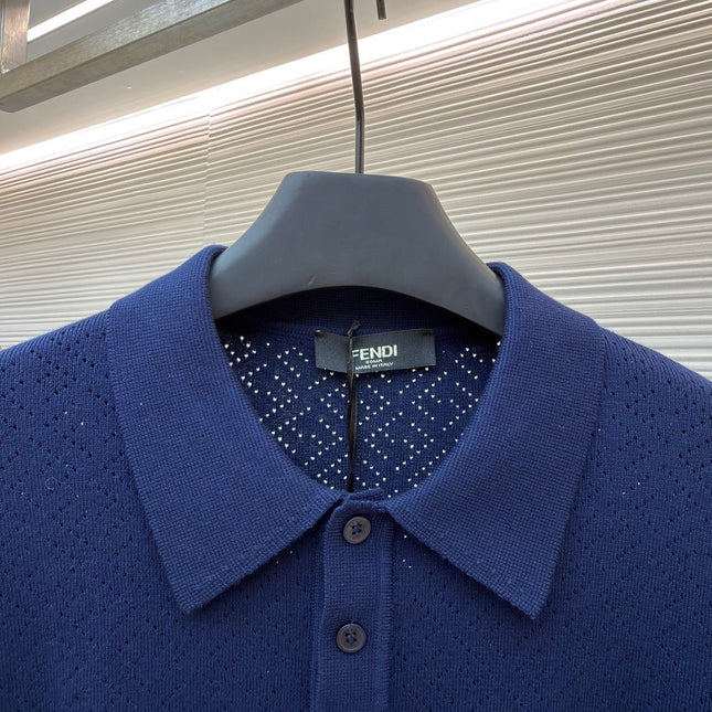 FENDI 26S KNIT POLO SHIRT 029