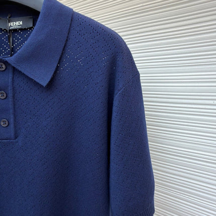FENDI 26S KNIT POLO SHIRT 029