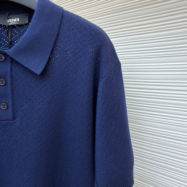 FENDI 26S KNIT POLO SHIRT 029