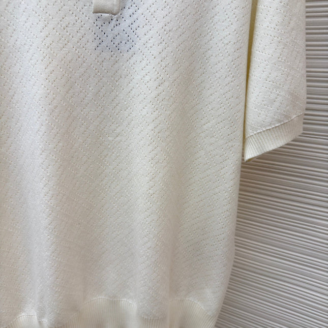 FENDI 26S KNIT POLO SHIRT 028