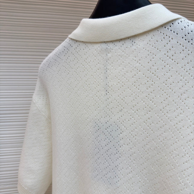 FENDI 26S KNIT POLO SHIRT 028