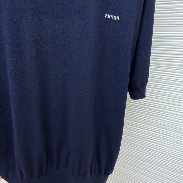 PRADA 26S SHORT-SLEEVED SWEATER STYLE 880