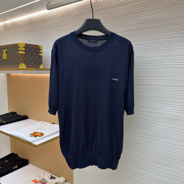 PRADA 26S SHORT-SLEEVED SWEATER STYLE 880