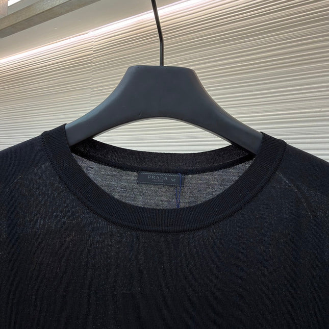 PRADA 26S SHORT-SLEEVED SWEATER STYLE 879