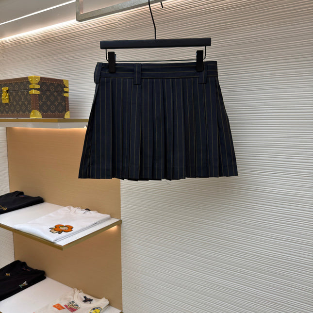 MIUMIU 26S PLEATED MINI SKIRT STYLE 1091