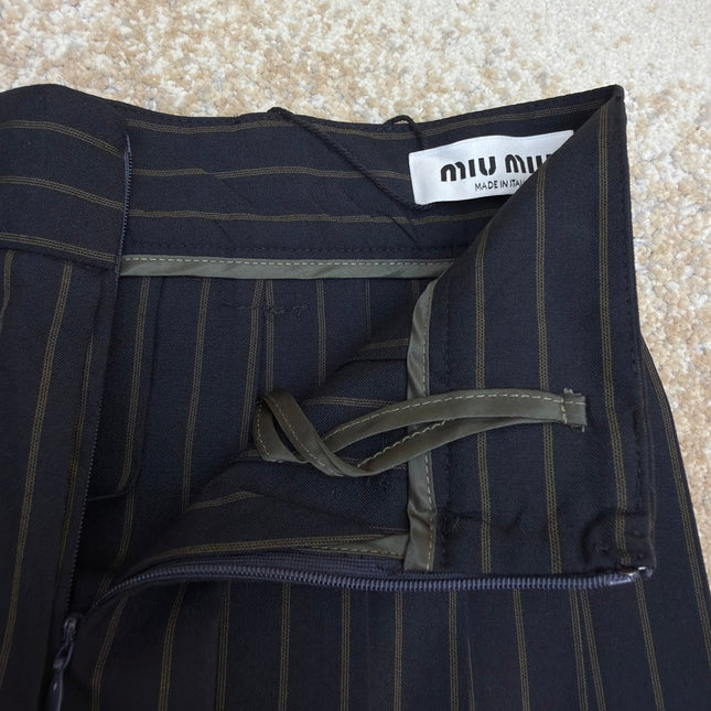 MIUMIU 26S PLEATED MINI SKIRT STYLE 1091