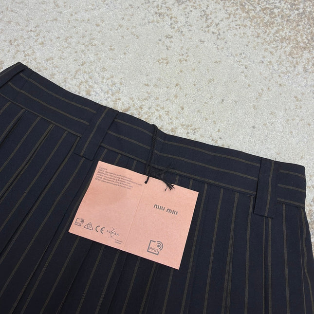 MIUMIU 26S PLEATED MINI SKIRT STYLE 1091