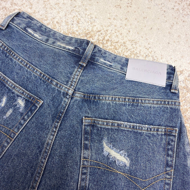 BALENCIAGA 26S DENIM SHORTS 017