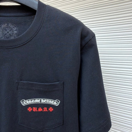 CHROME HEARTS 26S SHORT-SLEEVE CREW-NECK T-SHIRT 077
