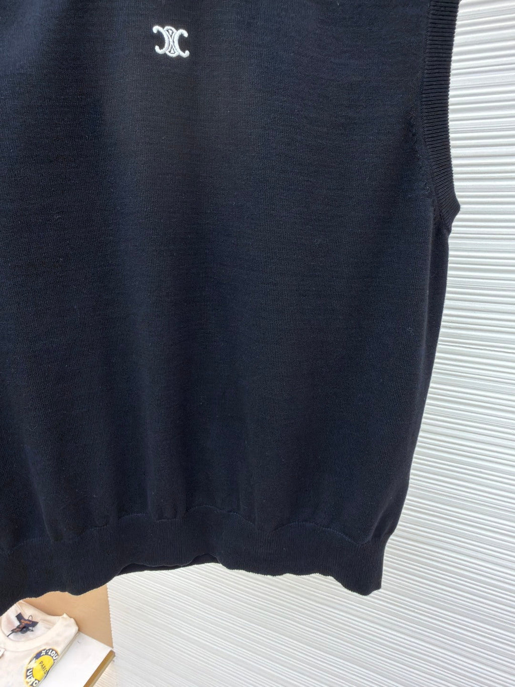 CELINE 26S SLEEVELESS SWEATER 482