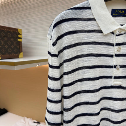 RALPH LAUREN 26S SHORT SLEEVE KNIT POLO TOP 515