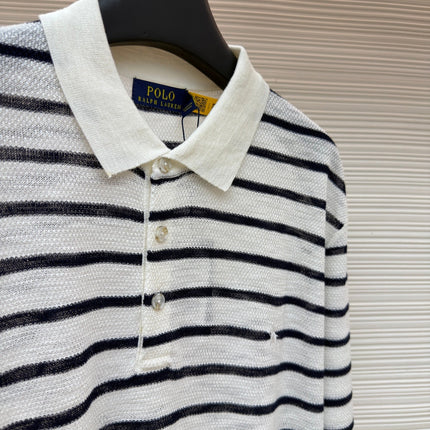 RALPH LAUREN 26S SHORT SLEEVE KNIT POLO TOP 515