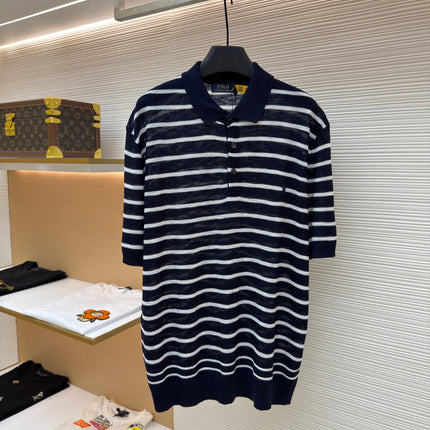 RALPH LAUREN 26S SHORT SLEEVE KNIT POLO TOP 514