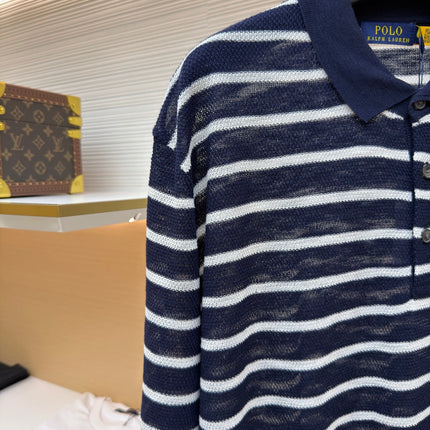 RALPH LAUREN 26S SHORT SLEEVE KNIT POLO TOP 514