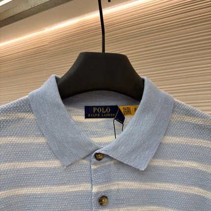 RALPH LAUREN 26S SHORT SLEEVE KNIT POLO TOP 513
