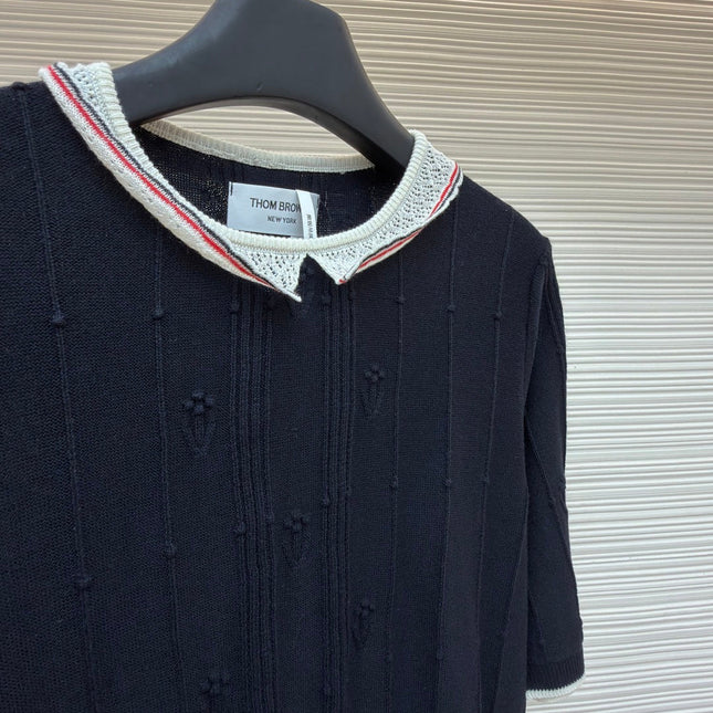 THOM 26S SHORT-SLEEVED SWEATER STYLE 134