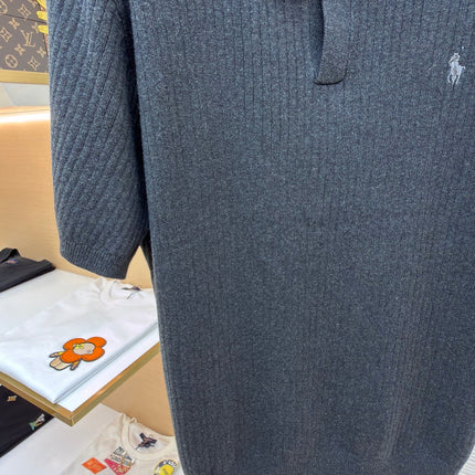RALPH LAUREN 26S SHORT SLEEVE KNIT POLO TOP 507