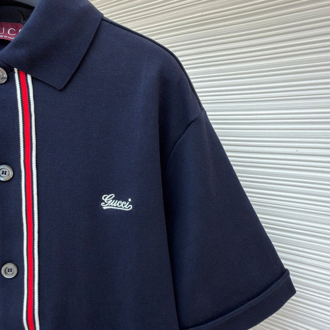 GUCCI 26S KNIT POLO CARDIGAN 293