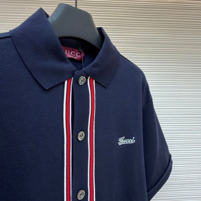 GUCCI 26S KNIT POLO CARDIGAN 293